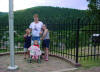 Devon, Anna, Brennah with mom Lisa in Deadwood SD 2006                                                         